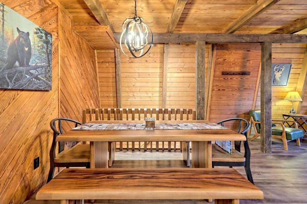 Near Downtown Helen - Hottub, Sauna, Game Room, Fire Pit Exterior photo