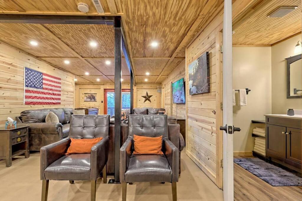 Near Downtown Helen - Hottub, Sauna, Game Room, Fire Pit Exterior photo