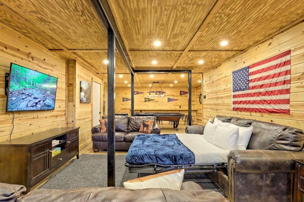 Near Downtown Helen - Hottub, Sauna, Game Room, Fire Pit Exterior photo