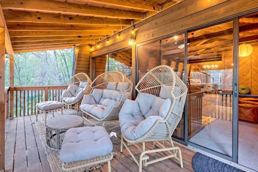 Near Downtown Helen - Hottub, Sauna, Game Room, Fire Pit Exterior photo