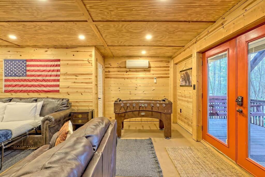 Near Downtown Helen - Hottub, Sauna, Game Room, Fire Pit Exterior photo